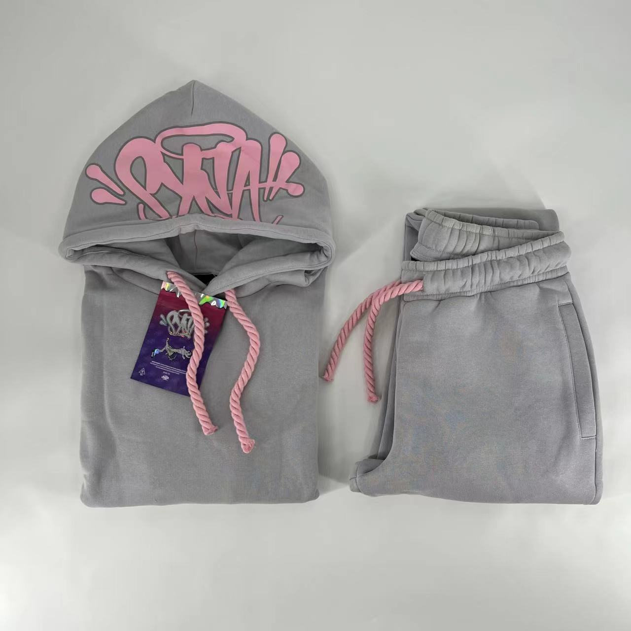 SYNA WORLD TRACKSUITE GREY-PINK