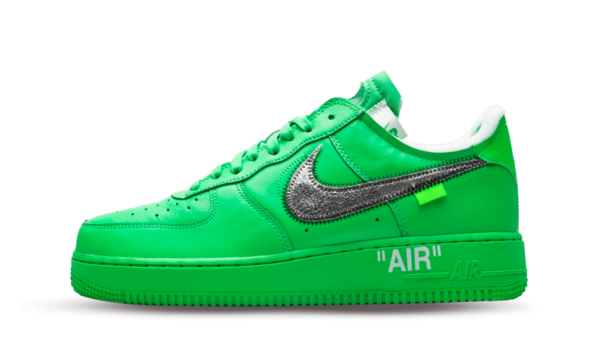 AF1 OFF-W. LIGHT GREEN SPARK