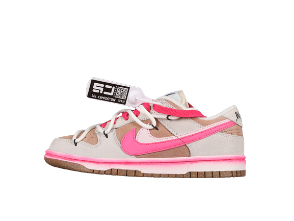 DUNK LOW PINK/BROWN