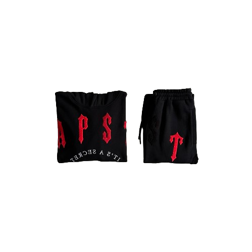 IRONGATE ARCH CHENILLE BLACK RED