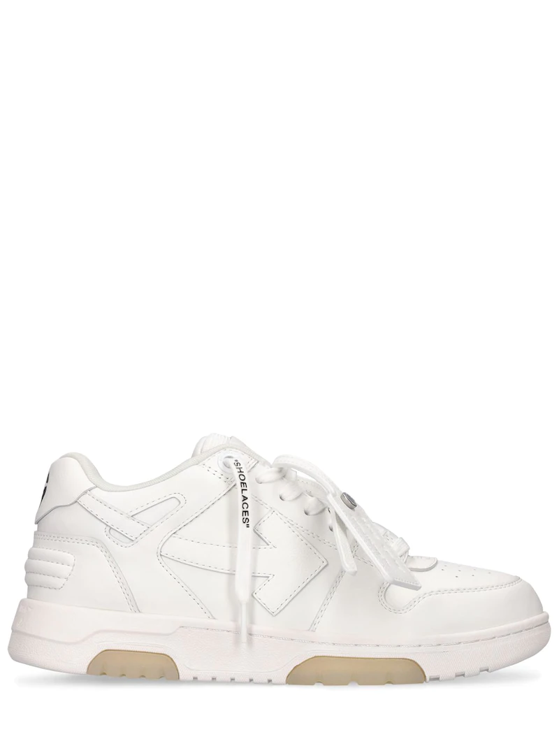 OFF-WHITE OUT OF OFFICE “OOO” CALF LEATHER WHITE