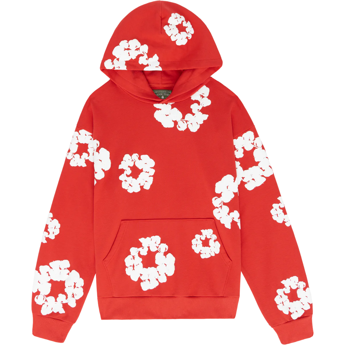 DENIM TEARS – Hoodie Red