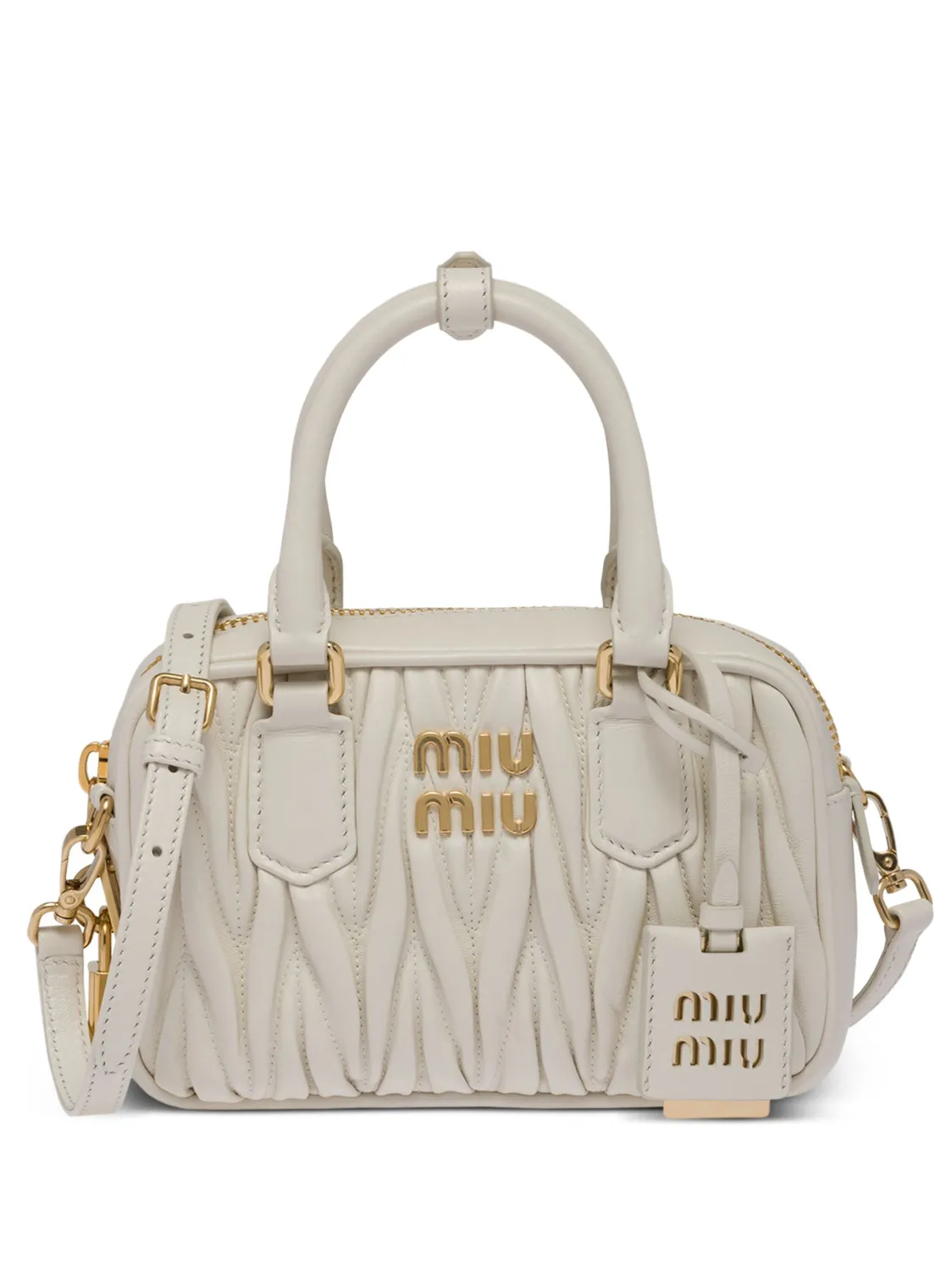 Borsa miu miu Arcadie in nappa matelassé