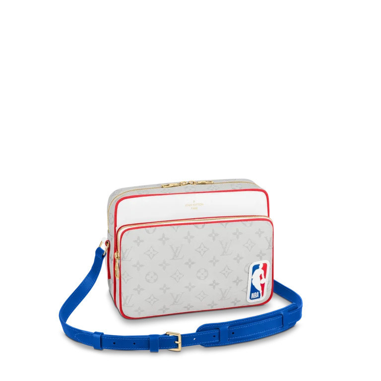 LV X NBA BAG WHITE