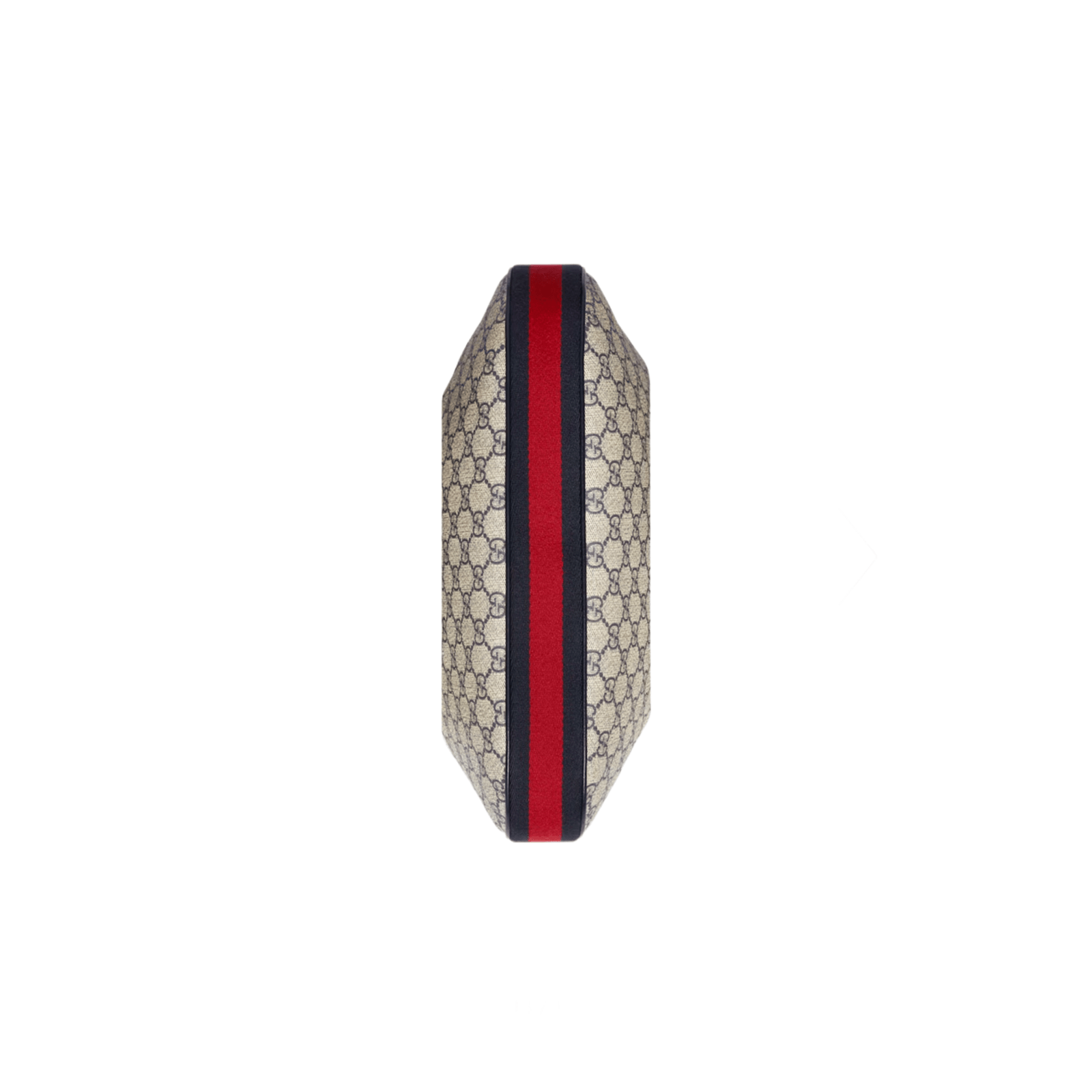 BORSA A SPALLA ATTACHE MEDIA BEIGE E BLU - immagine 4