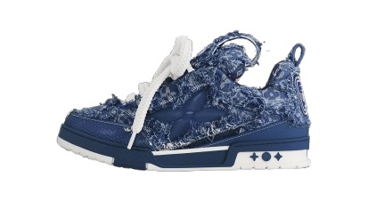 Skate Sneaker Blue Jeans