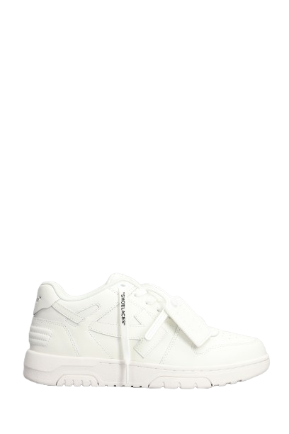 OFF-WHITE OUT OF OFFICE “OOO” CALF LEATHER WHITE